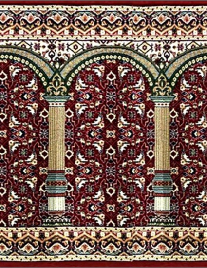 Red mosque piral full motif